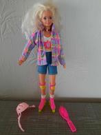 Barbie patin à roues alignées, années 90, Comme neuf, Enlèvement ou Envoi, Barbie