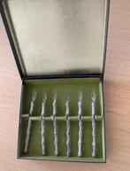 Zilveren apero vorkjes, Antiek en Kunst, Ophalen of Verzenden