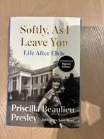 Softly as I leave you Priscilla Presley gesigneerd boek, Boeken, Muziek, Ophalen of Verzenden, Nieuw, Artiest, Priscilla Presley