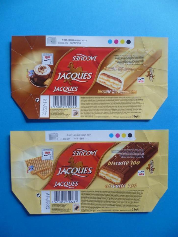 chocolat Jacques 100 chocolade emballage point Artis punt, Verzamelen, Merken en Reclamevoorwerpen, Gebruikt, Verpakking, Ophalen of Verzenden