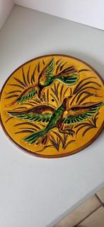 Plat en pierre avec ouverture au milieu, diamètre 30 cm, Assiettes(s), Enlèvement ou Envoi, Poterie, Utilisé