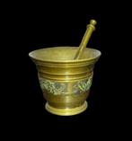 Koperen stamper en vijzel, Antiek en Kunst, Antiek | Brons en Koper, Verzenden, Koper