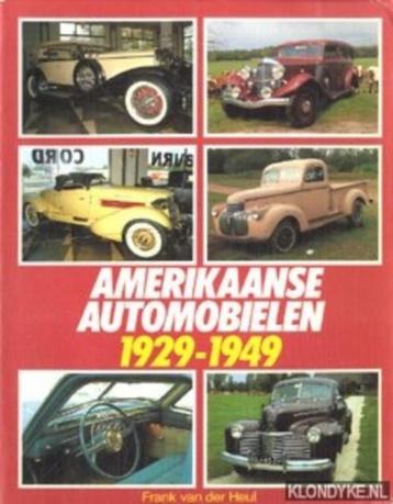 Amerikaanse automobielen 1929-1949 Frank Van der Heul beschikbaar voor biedingen