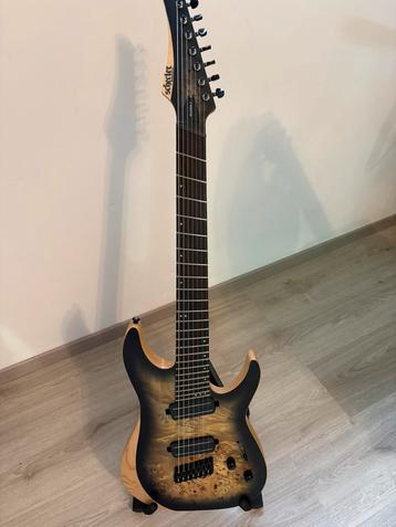 Schecter Reaper 7 Multiscale Charcoal burst beschikbaar voor biedingen