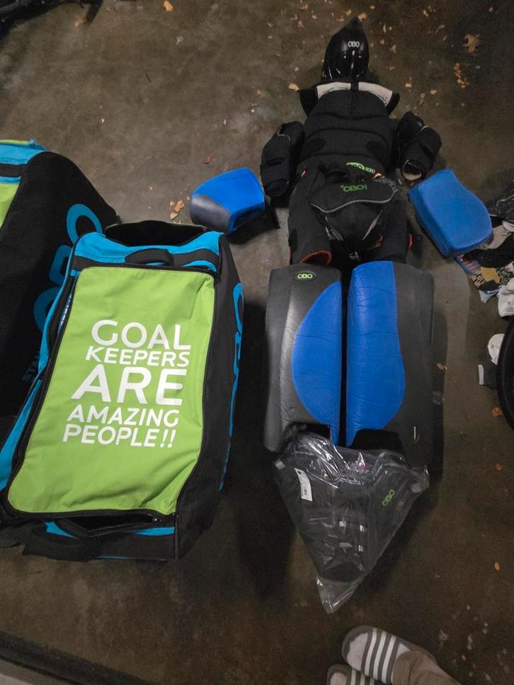 Hockey keepersmateriaal set 2, Sport en Fitness, Hockey, Tas, Ophalen