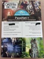 -25% korting Grotten van Han, Tickets en Kaartjes, Drie personen of meer, Kortingsbon, Overige typen