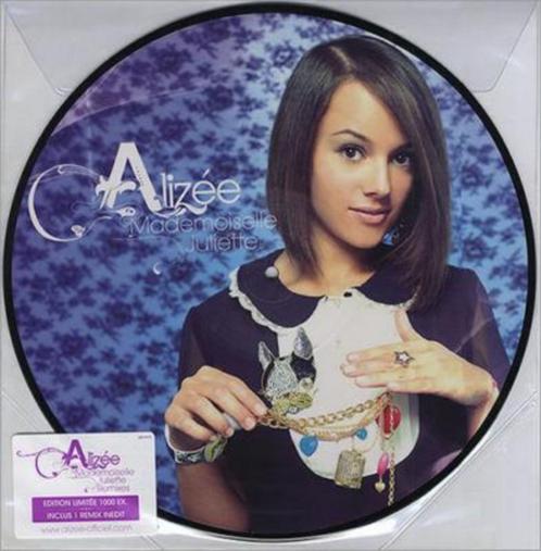 ALIZEE - MADEMOISELLE JULIETTE 12 " VINYL PICTURE DISC  RARE, Cd's en Dvd's, Vinyl | Pop, Zo goed als nieuw, 2000 tot heden, 12 inch