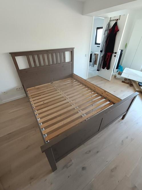 Tweepersoonsbed 160cm + lattenbodem, Huis en Inrichting, Slaapkamer | Bedden, Gebruikt, Ophalen