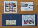 Belgische Spoorwegen 3 velletjes, Verzenden, Postfris, Treinen, Postfris