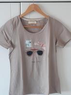 T-shirt Venizia Parigi Maat Medium., Maat 38/40 (M), Beige, Ophalen of Verzenden, Zo goed als nieuw