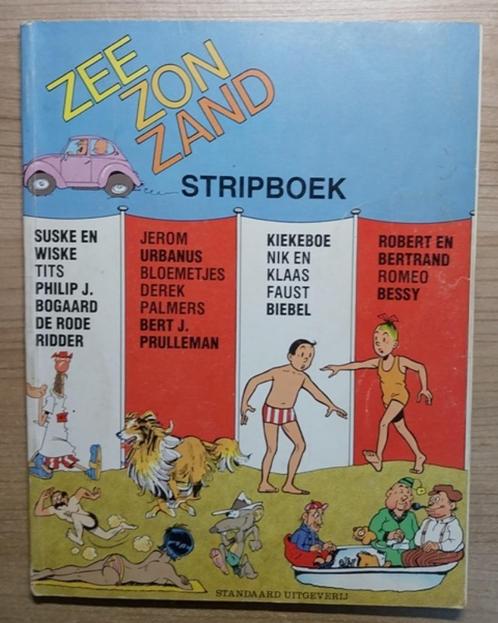 Zee zon zand stripboek, Boeken, Stripverhalen, Gelezen, Eén stripboek, Ophalen of Verzenden