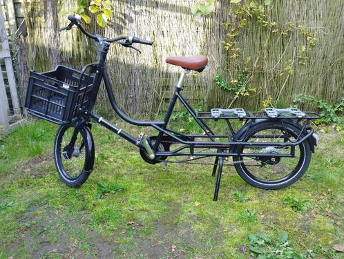 Bicicapace longtail bakfiets justlong (HERSTELD ALS NIEUW), Vélos & Vélomoteurs, Vélos | Vélos avec bac, Utilisé, Autres marques