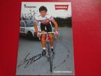 wielerkaart 1985 team carrera claudio chiappucci   signe, Comme neuf, Envoi