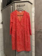 Nieuwe jurk elegant vloeiend licht oranje wit SEIZOEN S/M, Kleding | Dames, SEASON, Nieuw, Oranje, Ophalen of Verzenden