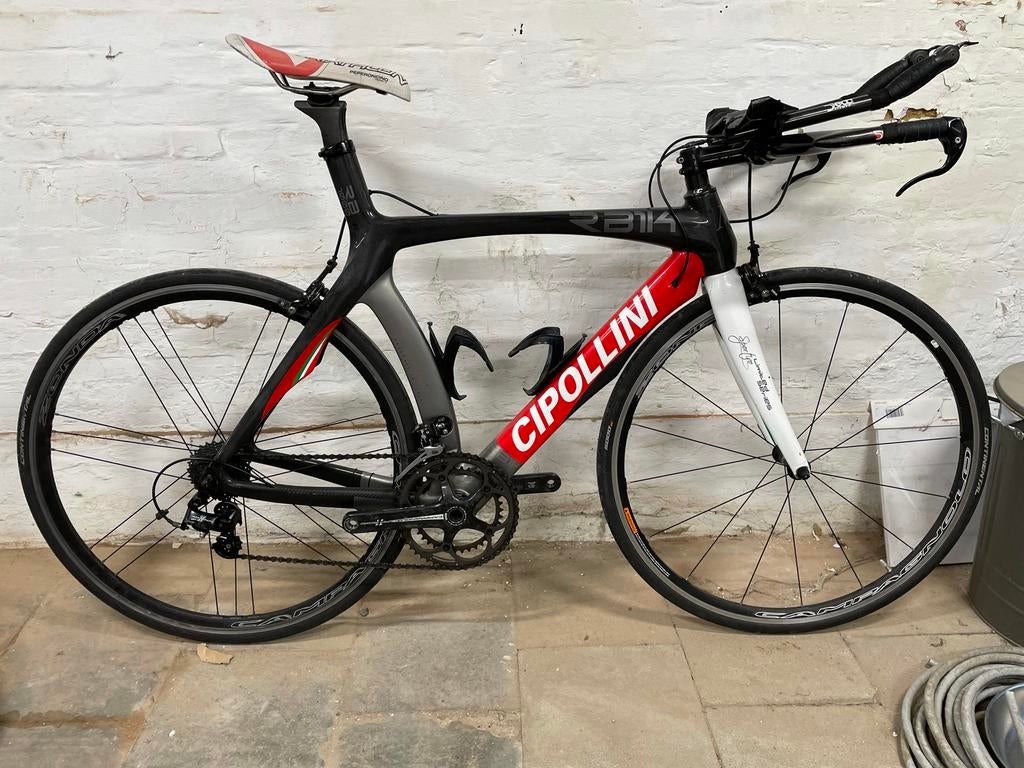 Tijdritfiets Cipollini carbon, Fietsen en Brommers, Fietsen | Racefietsen, Gebruikt, Carbon, Ophalen