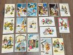 Lot 20 1950s Nieuwjaarskaarten – Kinderen & Winter, Ophalen of Verzenden, Nieuw