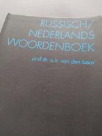 Woordenboek russisch-nederlands, Livres, Dictionnaires, Néerlandais, Coutinho, Enlèvement, Utilisé