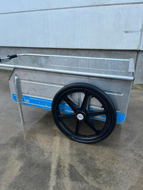 Foldit rvs aluminium transportkar, Fietsen en Brommers, Fietsaccessoires | Aanhangwagens en Karren, Gebruikt, Ophalen