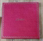 Zijden sjaal Cartier 65cm x 65 cm blauwtinten-luipaardprint, Ophalen of Verzenden, Nieuw, Sjaal