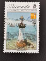 Bermuda 1997 - vuurtoren - Hong Kong tentoonstelling, Postzegels en Munten, Ophalen of Verzenden, Midden-Amerika, Gestempeld
