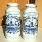 Delft vazen, Ophalen of Verzenden, Zo goed als nieuw, Aardewerk of Porselein, Minder dan 50 cm