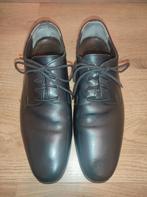 Klassieke zwarte herenschoenen, Vêtements | Hommes, Chaussures, Enlèvement ou Envoi, Chaussures à lacets, Porté, Noir