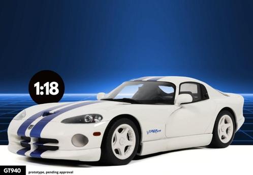 Dodge Viper GTS GT Spirit, Hobby en Vrije tijd, Modelauto's | 1:18, Nieuw, Auto, Overige merken, Ophalen of Verzenden