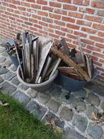 Sloophout GRATIS + 5 houten paletten (niet op foto), Tuin en Terras, Brandhout, Ophalen