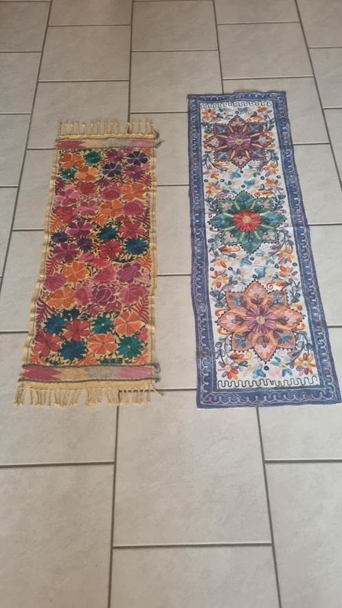 2 tafellopers uit Mexico Yucatan, Huis en Inrichting, Woonaccessoires | Wanddecoraties, Ophalen of Verzenden