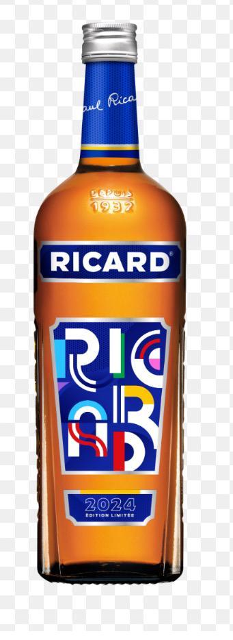 Ricard Édition Limitée 2024 lege fles  disponible aux enchères