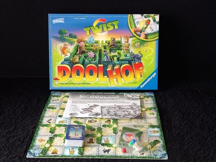 STOPZETTING VERZAMELING Doolhof twist, Hobby en Vrije tijd, Gezelschapsspellen | Bordspellen, Gebruikt, Ophalen of Verzenden