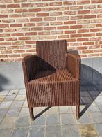 Lloyd Loom stoel bruine/chocoladekleurige afwerking, Huis en Inrichting, Ophalen, Gebruikt, Bruin, Eén