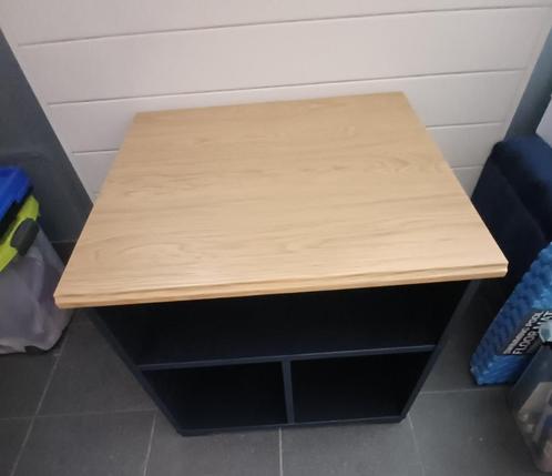 Nieuw tafel - opbergkastje 60x60x50, Huis en Inrichting, Tafels | Salontafels, Nieuw, 50 tot 75 cm, 50 tot 100 cm, 50 tot 100 cm