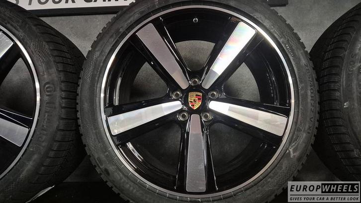 NIEUW 22 inch Porsche Cayenne Classic zwart E3 Coupe Sport, Auto-onderdelen, Banden en Velgen, Banden en Velgen, Winterbanden