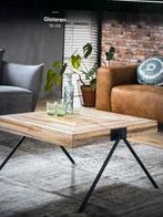 Sean salontafel teakhout 80 x 80 cm, Huis en Inrichting, Ophalen, 50 tot 100 cm, Nieuw, 50 tot 100 cm