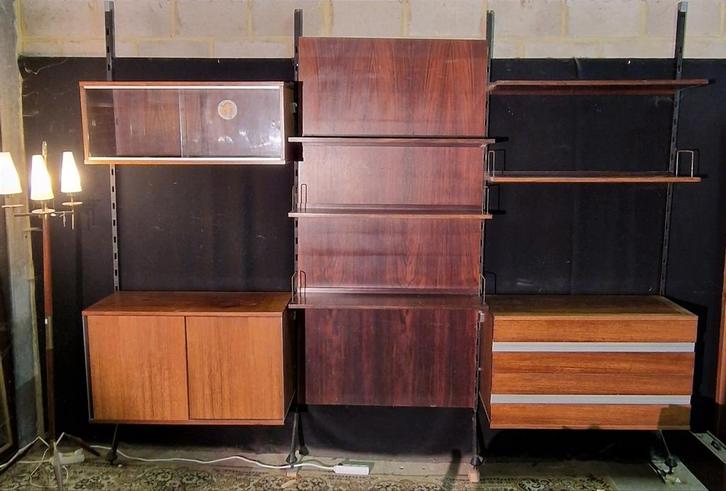 Wallunit Ico Parisi pour MIM Roma, Antiquités & Art, Antiquités | Meubles | Armoires, Enlèvement ou Envoi