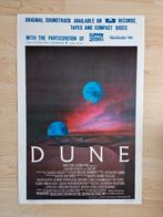filmaffiche Dune David Lynch 1984 filmposter, Rechthoekig Staand, Ophalen of Verzenden, Zo goed als nieuw, A1 t/m A3
