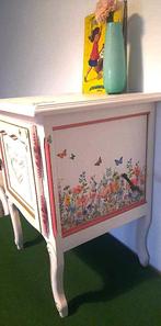 retro/vintage kastje Tiny, Huis en Inrichting, Slaapkamer | Nachtkastjes, Ophalen, Nieuw, 55 tot 70 cm, 45 tot 65 cm
