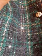 Mantelpakje groen carreau. Nieuw, Kleding | Dames, Ophalen, Maat 36 (S)