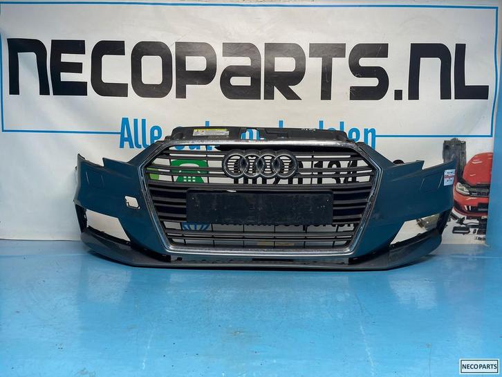 AUDI A3 S-LINE VOORBUMPER BUMPER ORIGINEEL ALLES LEVERBAAR, Auto-onderdelen, Carrosserie, Achterklep, Audi, Achter, Gebruikt, Ophalen of Verzenden