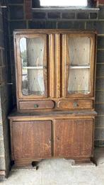 GRATIS oude houten kast, Antiek en Kunst, Ophalen
