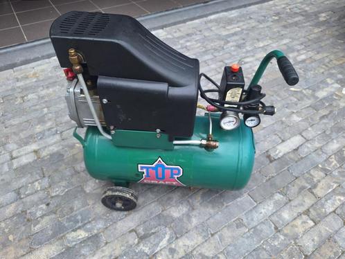 Top Craft Compressor, Doe-het-zelf en Bouw, Compressors, Gebruikt, 6 tot 10 bar, Minder dan 25 liter, Mobiel, Olievrij, Ophalen
