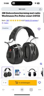 3M Peltor Worktunes Pro Gehoorbescherming met Radio, Doe-het-zelf en Bouw, Gehoorbeschermers, Ophalen of Verzenden, Zo goed als nieuw