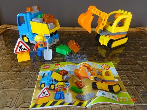 LEGO DUPLO Rupsband-Graafmachine -10812*Prima staat*VOLLEDIG, Kinderen en Baby's, Speelgoed | Duplo en Lego, Duplo, Complete set