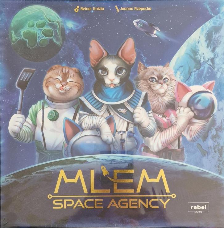 MLEM Space Agency - Nieuw - Nederlands/Frans, Hobby en Vrije tijd, Gezelschapsspellen | Bordspellen, Nieuw, Een of twee spelers