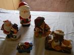 Lot de 5 figurines de NOEL., Ophalen of Verzenden, Zo goed als nieuw