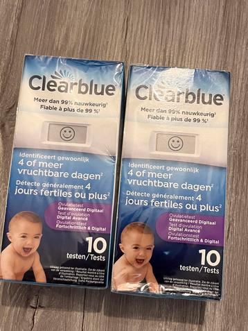 Clearblue 2x10 testen 4 of meer vruchtbare dagen beschikbaar voor biedingen