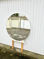 Superbe triptyque vintage 90 cm, Antiek en Kunst, Antiek | Spiegels, 50 tot 100 cm, Minder dan 100 cm, Rond, Ophalen of Verzenden