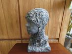 Sculpture buste dame plâtre polystyrène, Antiquités & Art, Enlèvement ou Envoi