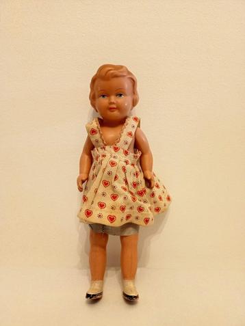 Jouet ancien - poupée 22 cm, Enlèvement